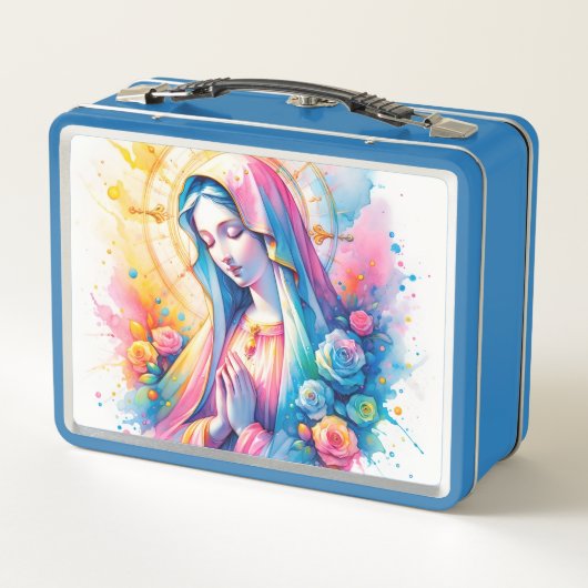 Virgin Mary on Lunchbox (Achterkant)