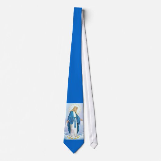 Virgin Mary Our Lady of Grace Necktie 2 Stropdas (Voorkant)