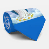 Virgin Mary Our Lady of Grace Necktie 2 Stropdas (Opgerold)