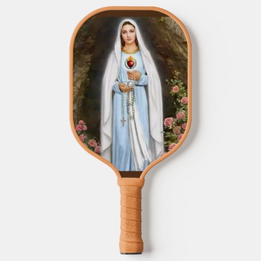 Virgin Mary Pickleball Paddle (Voorkant)