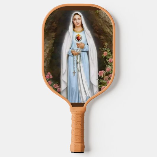 Virgin Mary Pickleball Paddle (Achterkant)