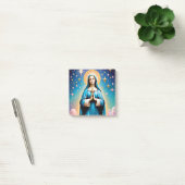 Virgin Mary Post-it merkt op Post-it® Notes (Kantoor)