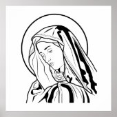 Virgin Mary Poster (Voorkant)