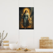 Virgin Mary-Poster Poster (Keuken)