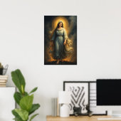 Virgin Mary-Poster Poster (Thuiskantoor)