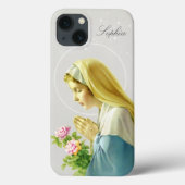 Virgin Mary Prayer Case-Mate iPhone Case (Achterkant)