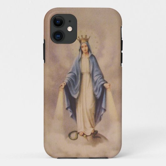 Virgin Mary Queen of Heaven Regina Caeli Case-Mate iPhone Case (Achterkant)
