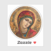 Virgin Mary Religious Christelijk Vinyl Sticker (Vel)