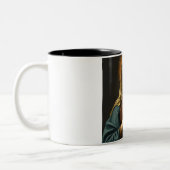 Virgin Mary Renaissance stijl koffie Mok (Links)