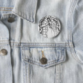 Virgin Mary Ronde Button 5,7 Cm (In situ)