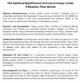 Virgin Mary rooms-katholieke funeral Photo Heilige Visitekaartje