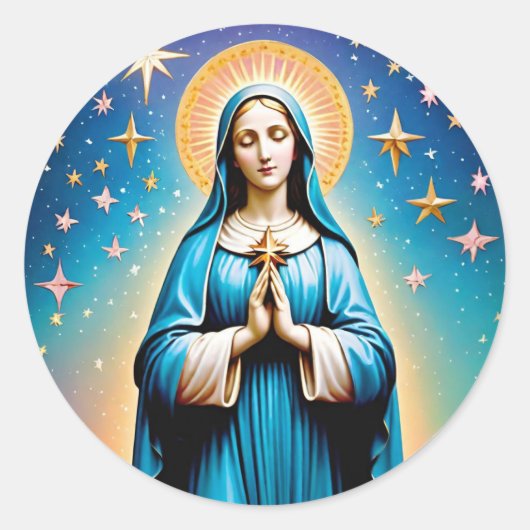 Virgin Mary Sticker (Voorkant)