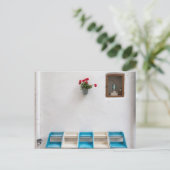 Virgin Mary street altar shrine briefkaart (Staand voorkant)