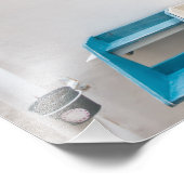 Virgin Mary street altar shrine fotoprint Foto Afdruk (Hoek)