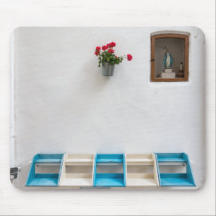 Virgin Mary street altar shrine mousepad Muismat