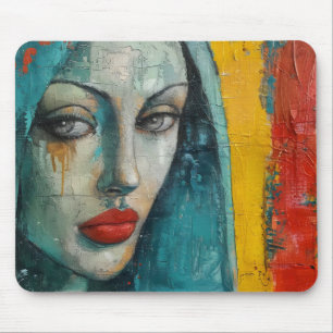 Virgin Mary Street Art Muismat