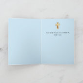 VIrgin Mary Sympathy Gevouwen Wenskaart Kaart (Binnen)