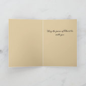 VIrgin Mary Sympathy Gevouwen Wenskaart Kaart (Binnen)