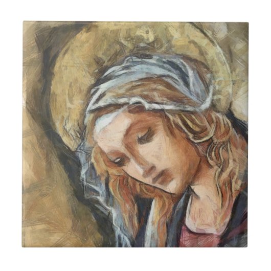 Virgin Mary Tegeltje (Voorkant)