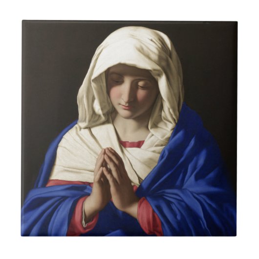 Virgin Mary Tegeltje (Voorkant)