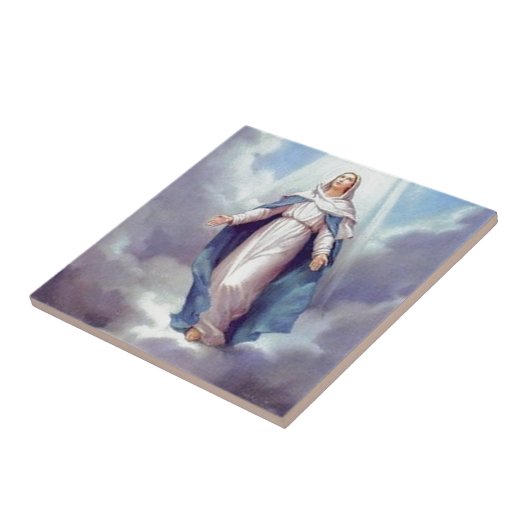 Virgin Mary Tegeltje (Zijkant)