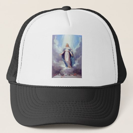 Virgin Mary Trucker Pet (Voorkant)