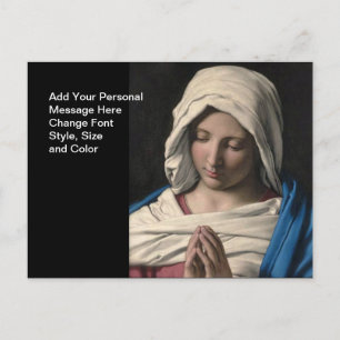 Virgin Mary/Virgen Maria Briefkaart