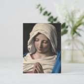 Virgin Mary/Virgen Maria Briefkaart (Staand voorkant)