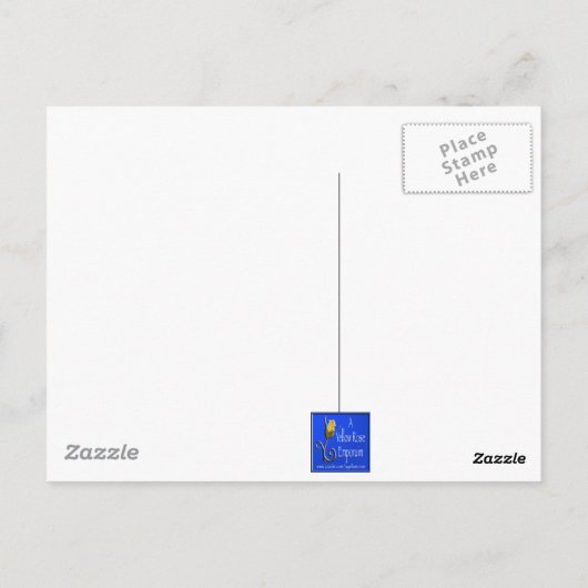 Virgin Mary/Virgen Maria Briefkaart (Achterkant)