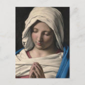 Virgin Mary/Virgen Maria Briefkaart (Voorkant)