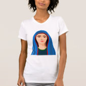 Virgin Mary Vrouwen T-shirt (Voorkant)