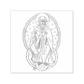 Virgin Mary Zelfinktende Stempel (Design)
