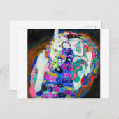 Virgin (meisjes), Gustav Klimt Briefkaart (Voorkant / Achterkant)