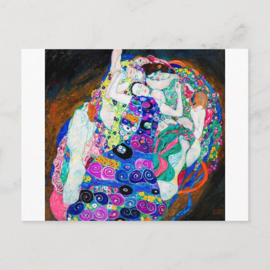 Virgin (meisjes), Gustav Klimt Briefkaart (Voorkant)