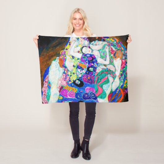 Virgin (meisjes), Gustav Klimt Fleece Deken (In situ)