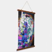 Virgin (meisjes), Gustav Klimt Hangend Wandkleed (Gebogen)