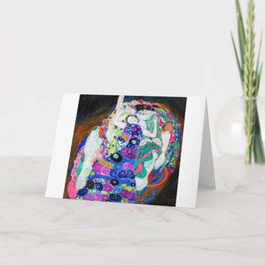 Virgin (meisjes), Gustav Klimt Kaart (Voorkant)