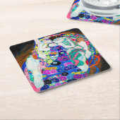 Virgin (meisjes), Gustav Klimt Kartonnen Onderzetters (Schuin)