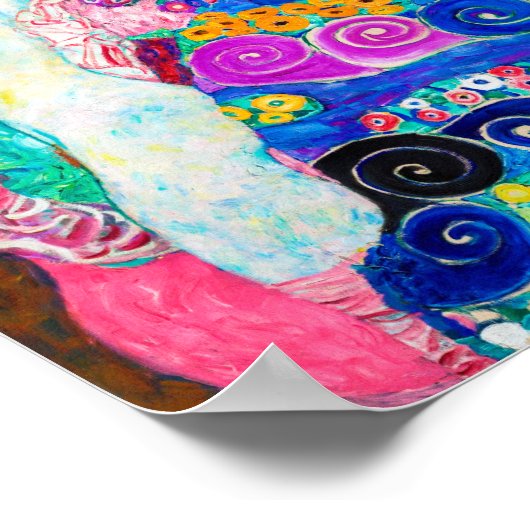 Virgin (meisjes), Gustav Klimt Poster (Hoek)