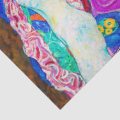 Virgin (meisjes), Gustav Klimt Tissuepapier (Detail)