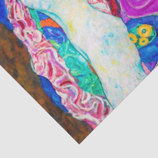 Virgin (meisjes), Gustav Klimt Tissuepapier (Detail)