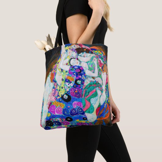 Virgin (meisjes), Gustav Klimt Tote Bag (Dichtbij)