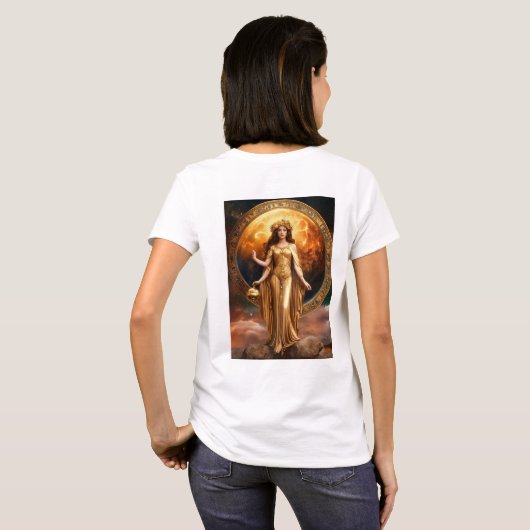 Virgin Mercury T-shirt voor dames (Achterkant volledig)