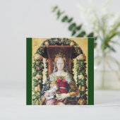 VIRGIN MET CHILD Green Kaart (Staand voorkant)