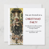 VIRGIN MET CHILD White Champagne metallic paper Kaart (Achterkant)