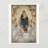 Virgin met Engelen, 1900 Briefkaart (Voorkant)