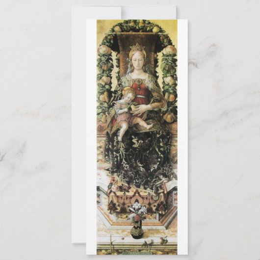 VIRGIN MET HET KINDERkerstfeestprogramma Kaart (Voorkant)