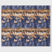 VIRGIN MET KIND, ANGELS, CHRISTMAS JOY PEACE LOVE CADEAUPAPIER (Vlak)