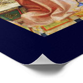 VIRGIN MET KIND, ANGELS EN ZINS POSTER (Hoek)