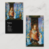 VIRGIN MET KIND - BEZORGDHEID OVER BLUE ANGELS Bla Visitekaartje (Voorkant / Achterkant)